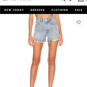 AGOLDE Dee Short in Muse Denim Shorts